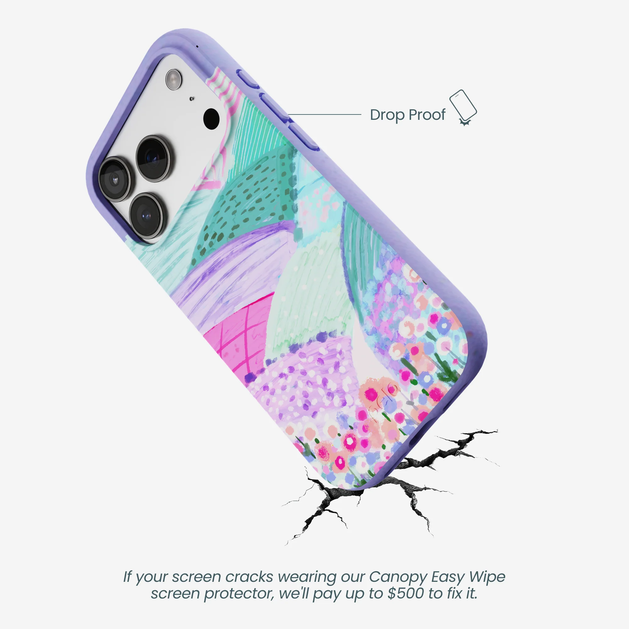 Lavender Misty Mauve iPhone 17 Pro Case - Image 5