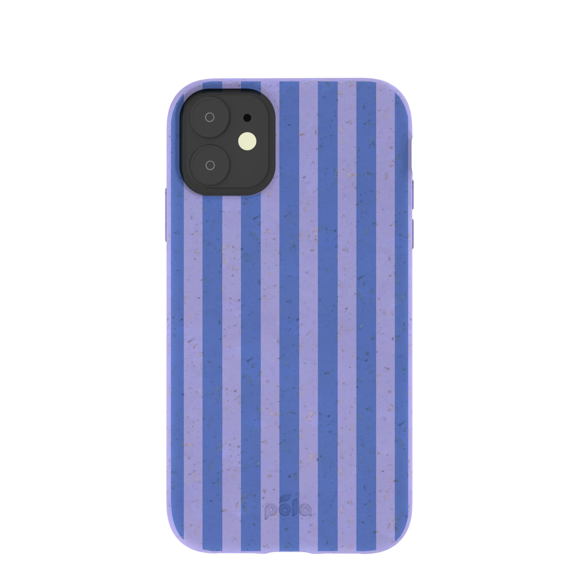 Lavender Periwinkle Stripes iPhone 11 Case