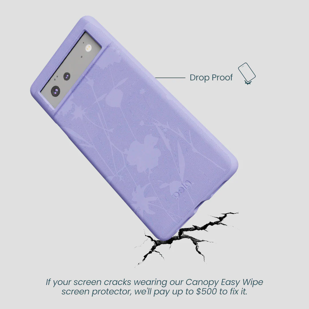 Lavender Wildflower Stitching Google Pixel 6 Case - Image 5