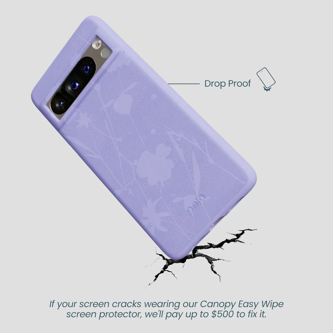 Lavender Wildflower Stitching Google Pixel 8 Pro Case - Image 5