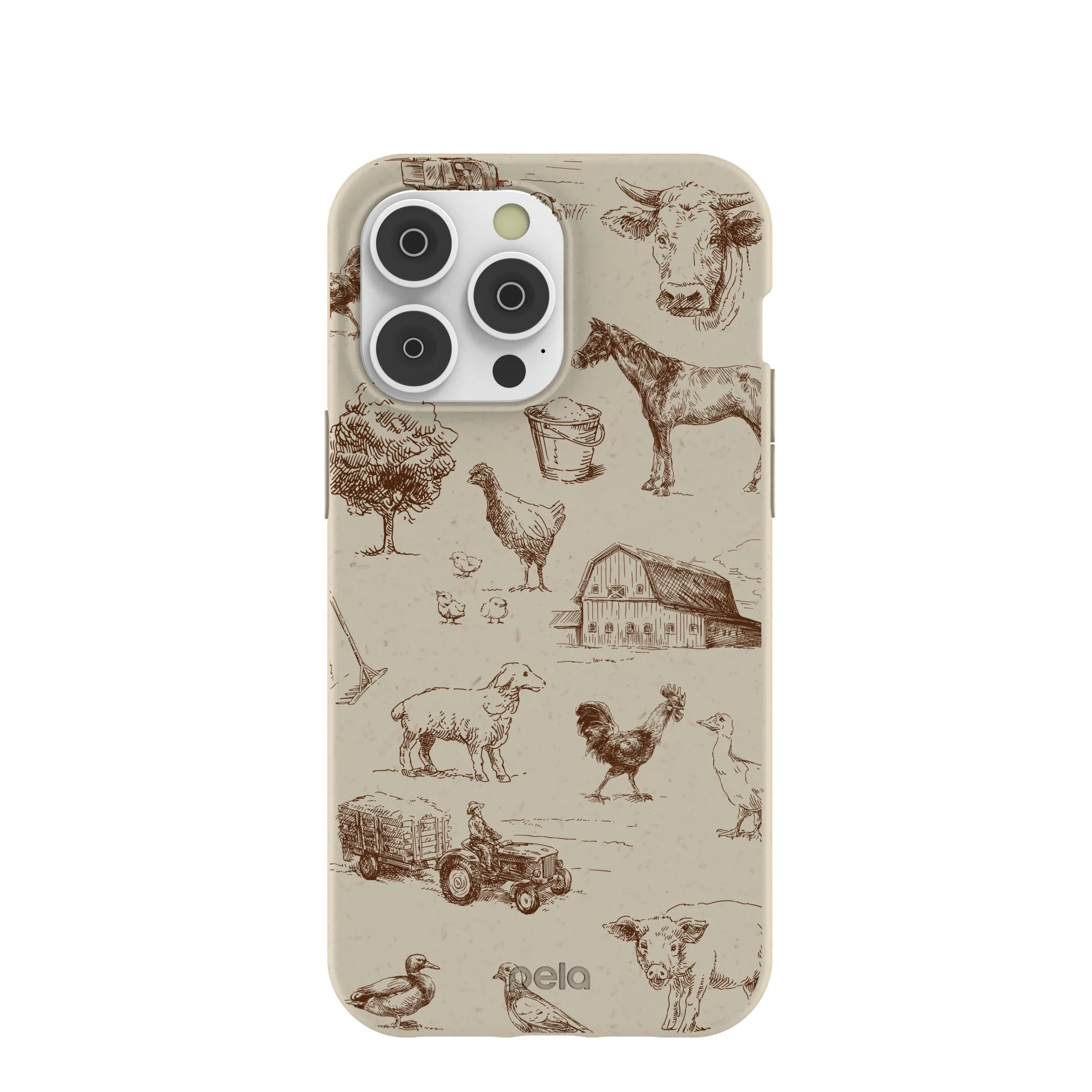London Fog Barn and Field iPhone 14 Pro Max Case