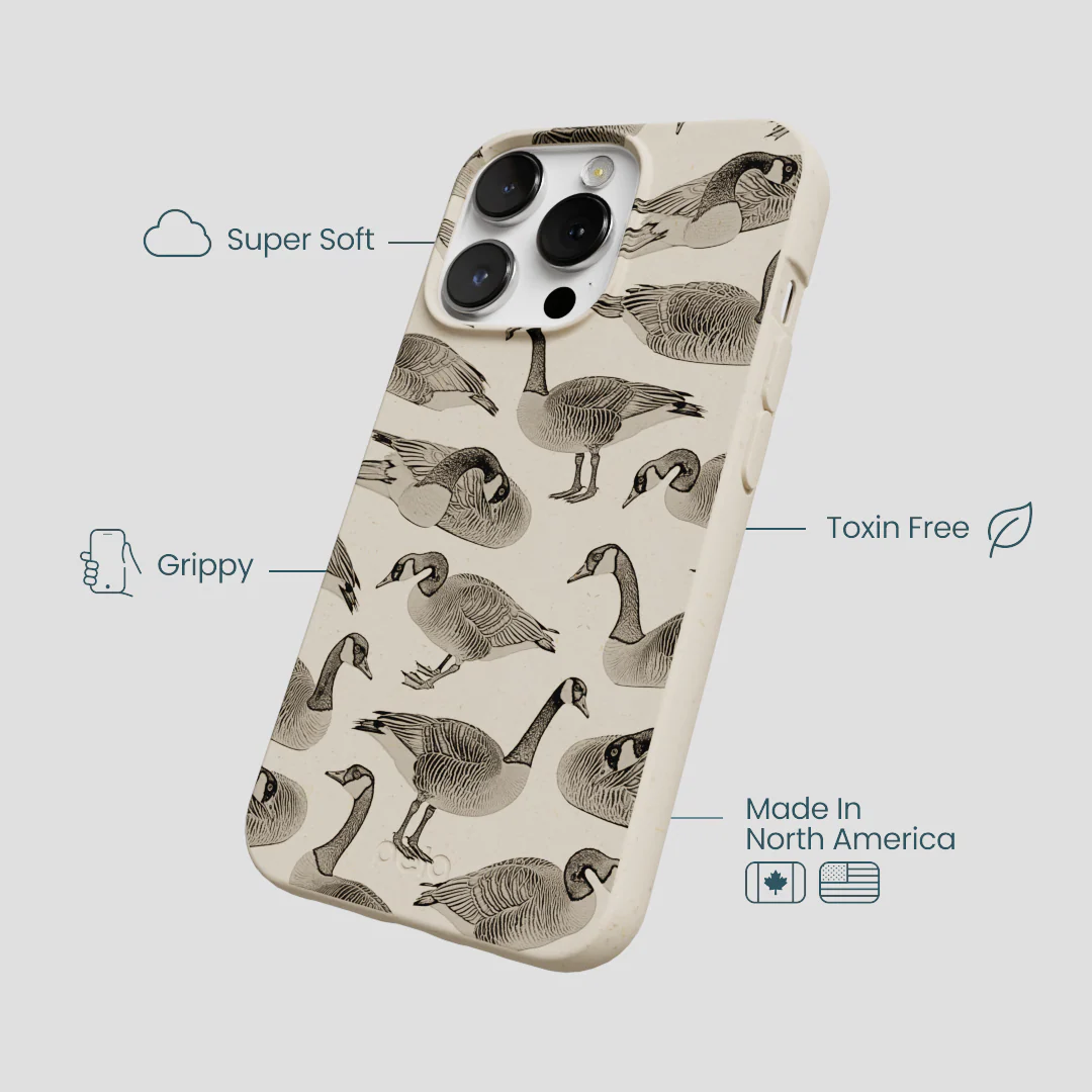 London Fog Canadian Geese iPhone 13 Pro Max Case - Image 4