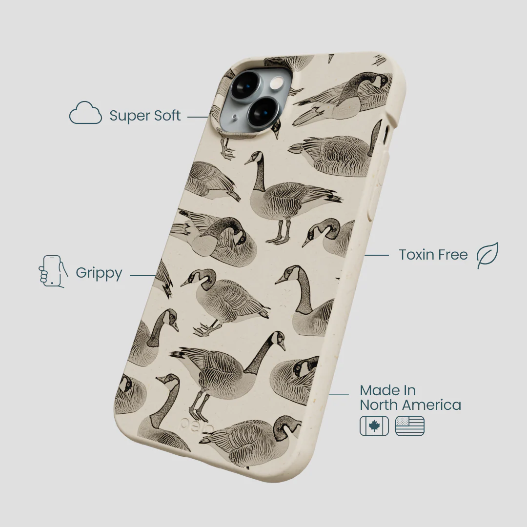 London Fog Canadian Geese iPhone 15 Plus Case - Image 4
