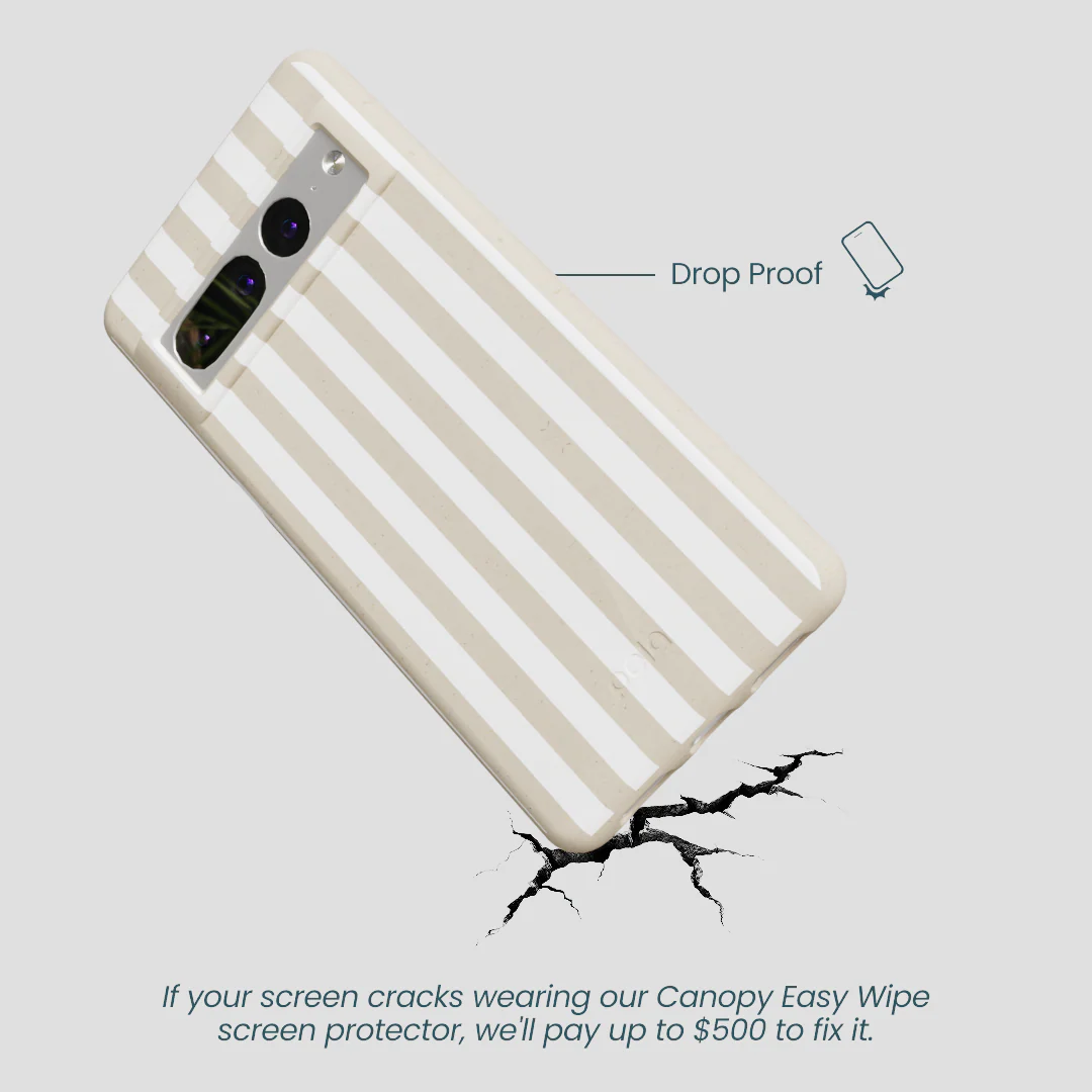 London Fog Cappuccino Stripes Google Pixel 7 Pro Case - Image 5