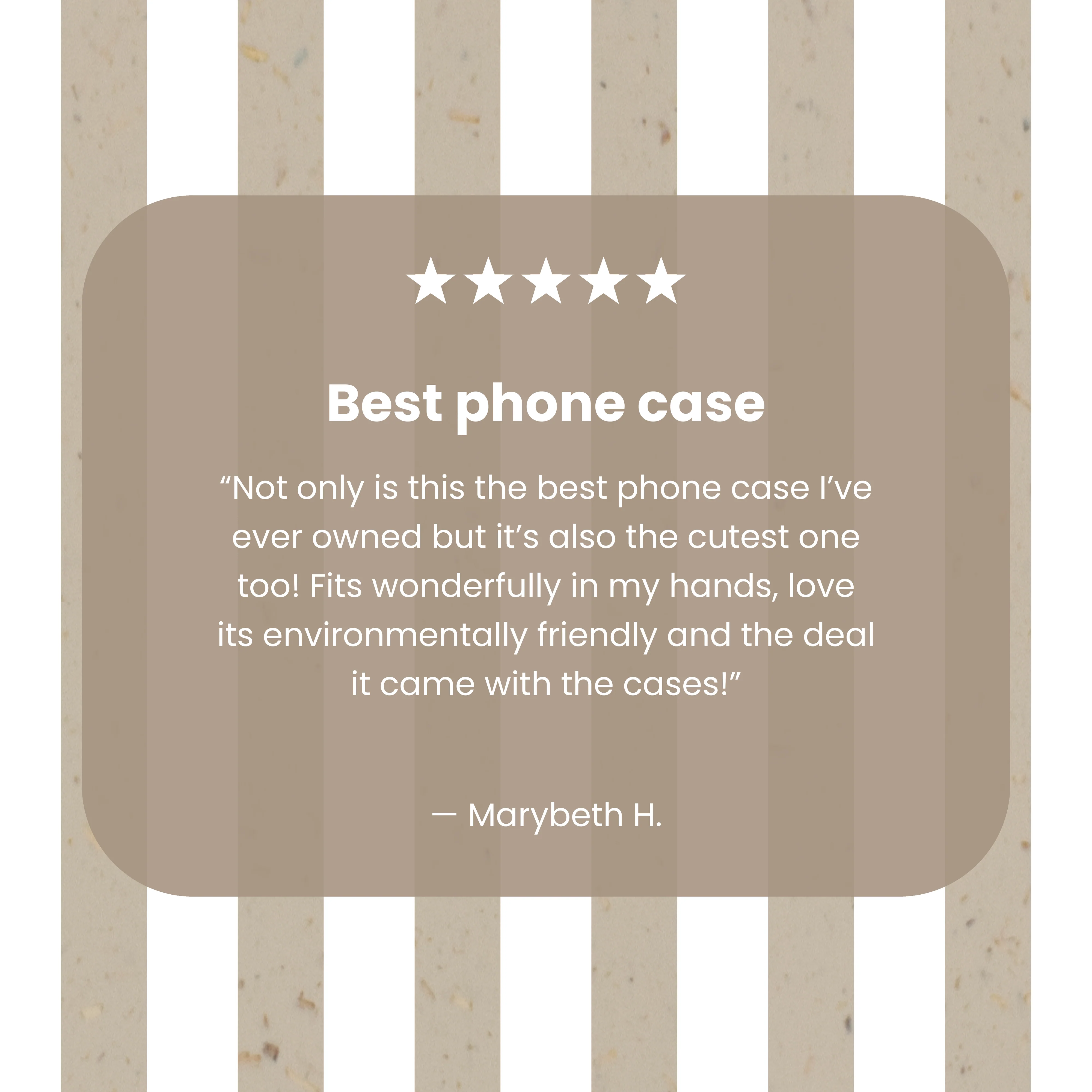 London Fog Cappuccino Stripes Samsung Galaxy S26+(Plus) Case - Image 4