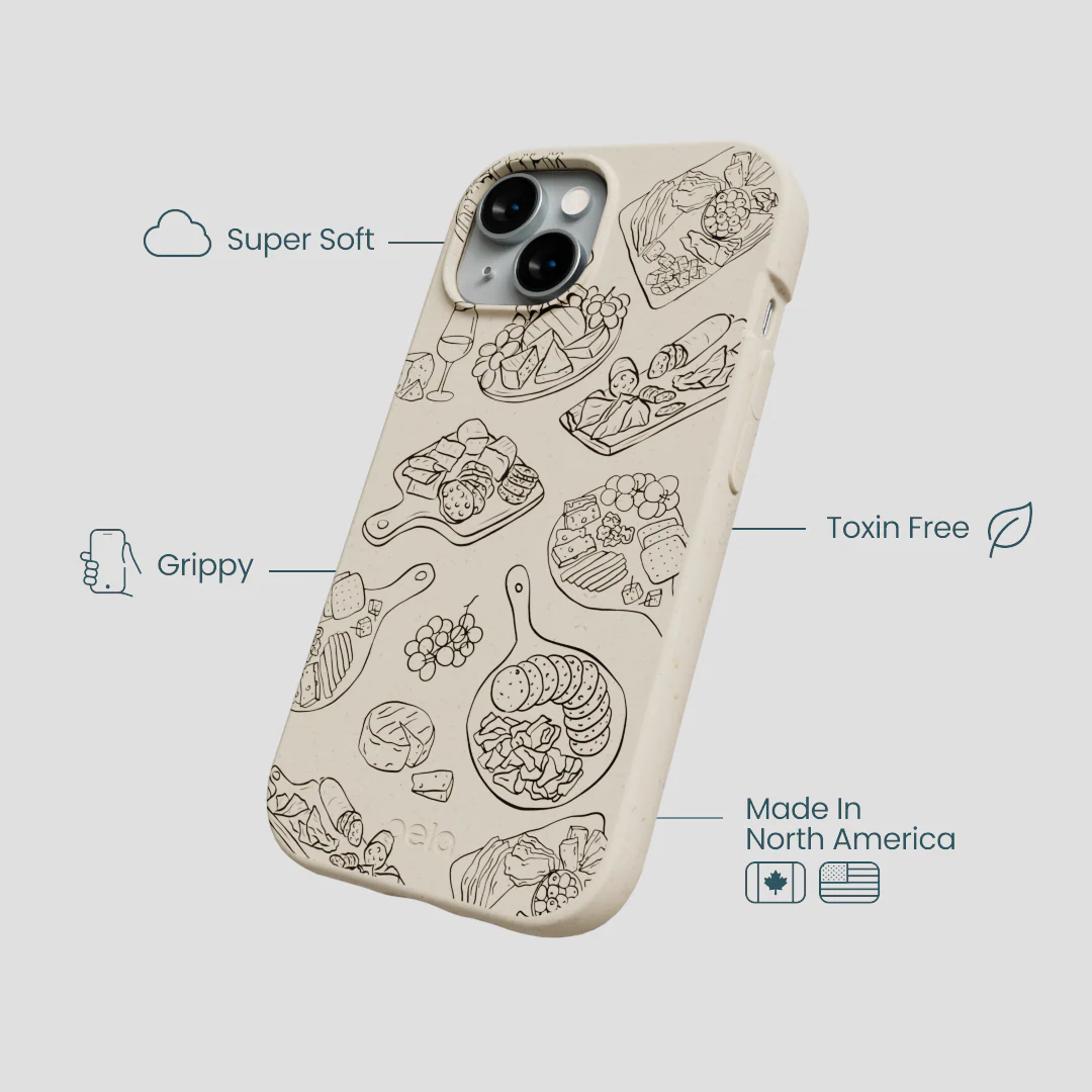 London Fog Charcuterie Boards iPhone 15 Case - Image 4