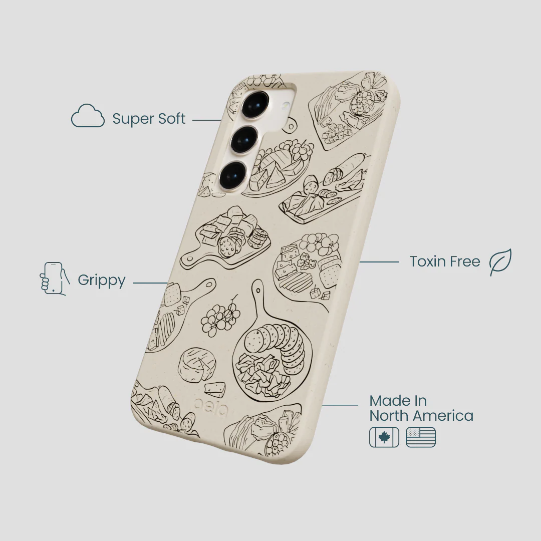 London Fog Charcuterie Boards Samsung Galaxy S24 Case - Image 4