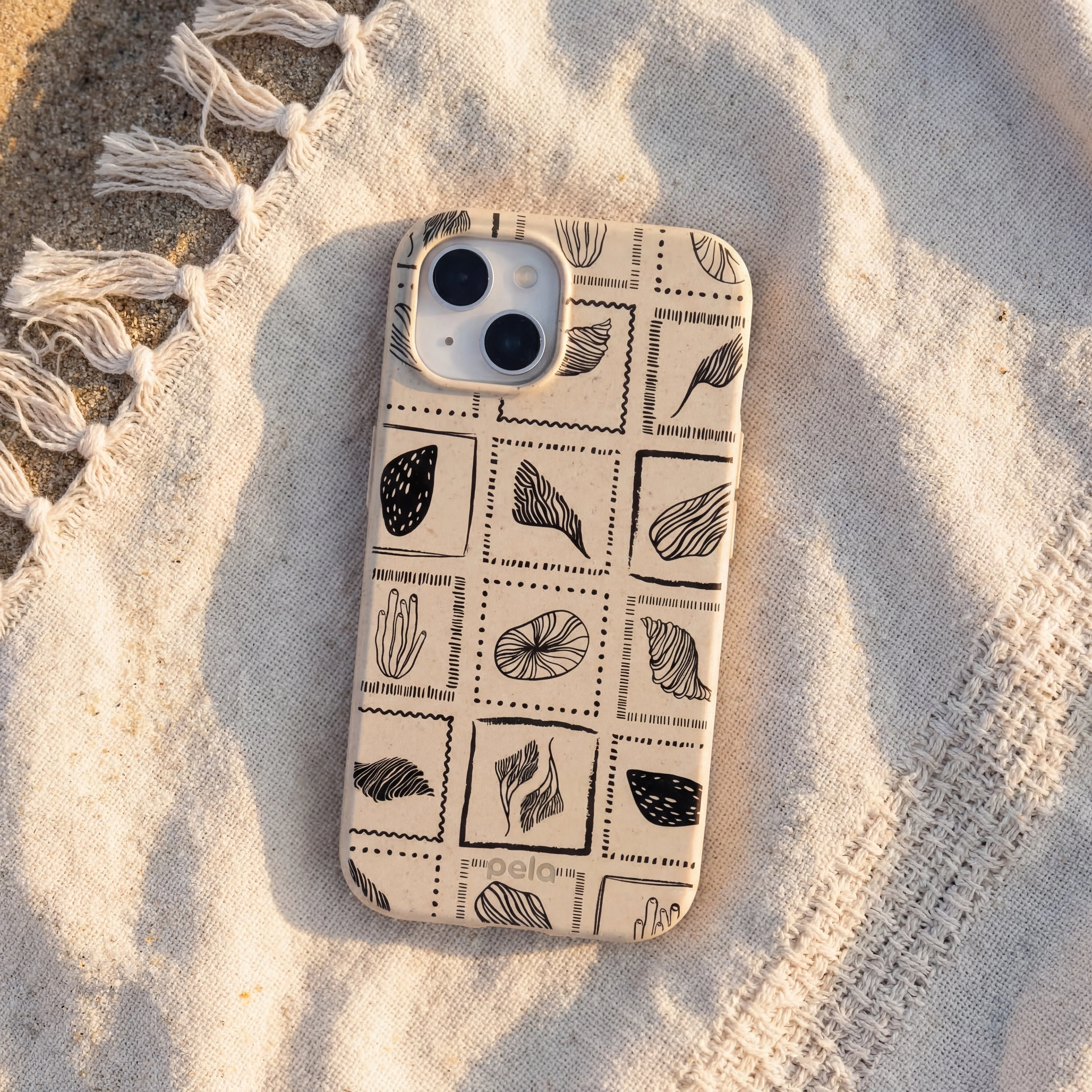 London Fog Coral Tiles iPhone 17 Pro Case - Image 2