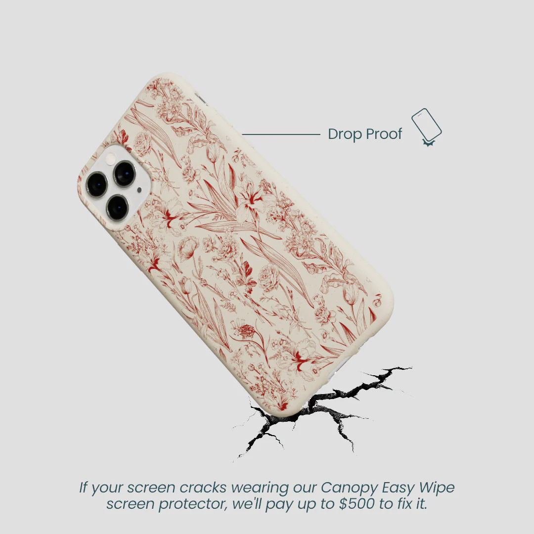 London Fog Crimson Bouquet iPhone 11 Pro Case - Image 5