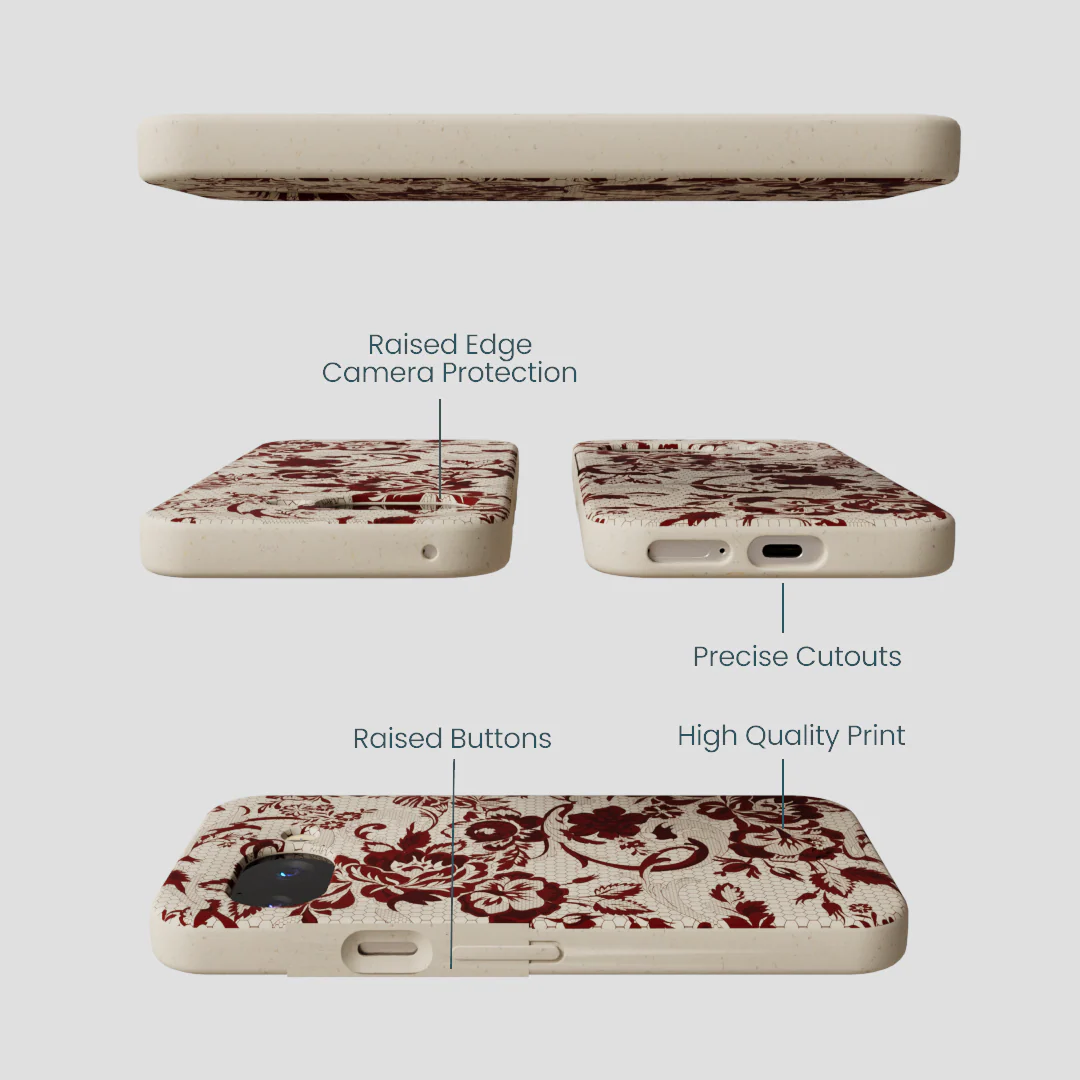 London Fog Crimson Veil Google Pixel 9a Case - Image 3