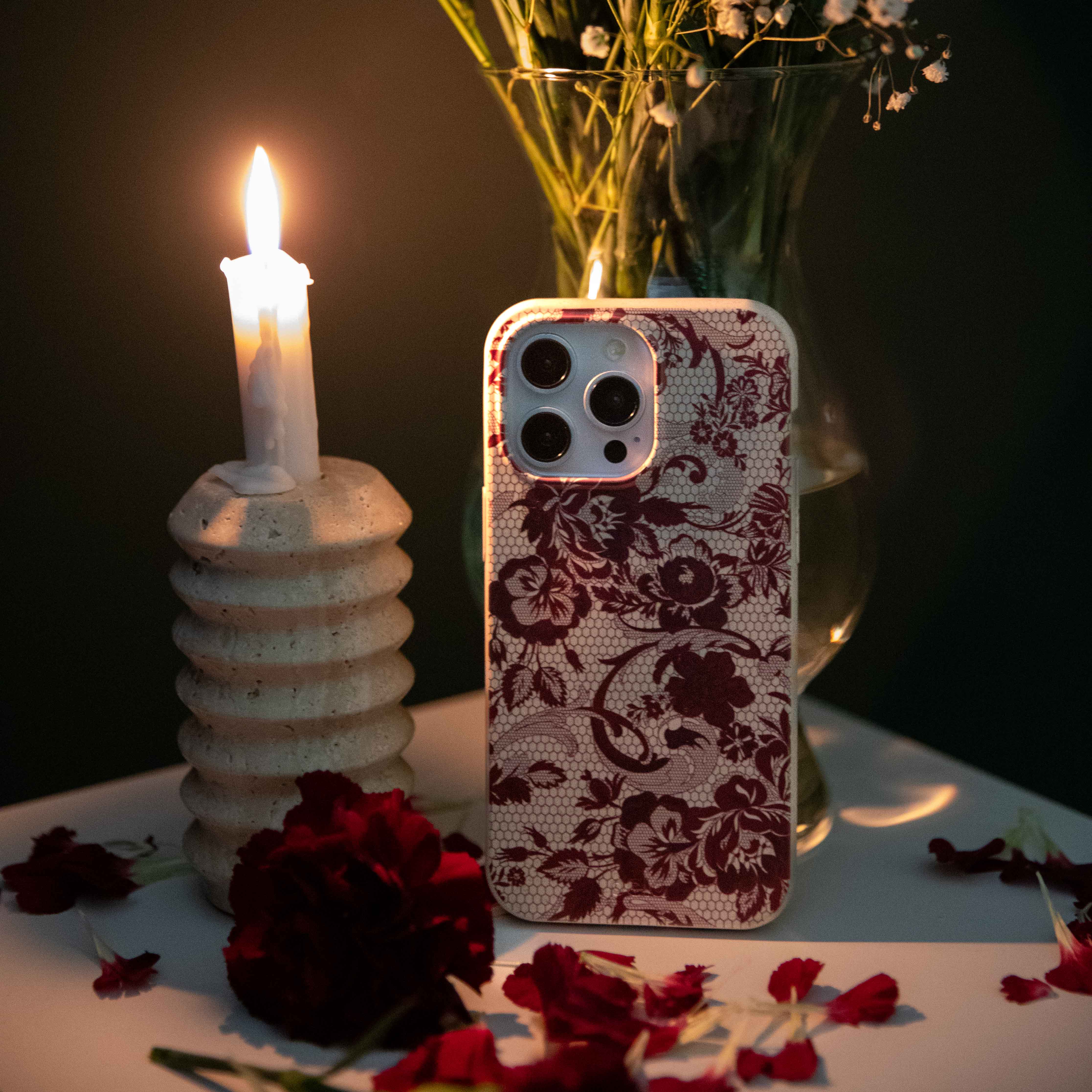 London Fog Crimson Veil iPhone Air Case - Image 2