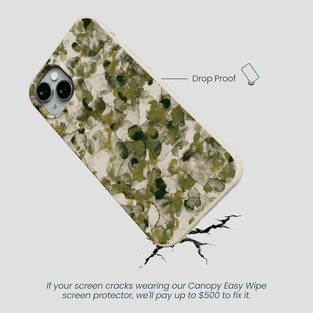 London Fog Foliage Camo iPhone 15 Plus Case - Image 5