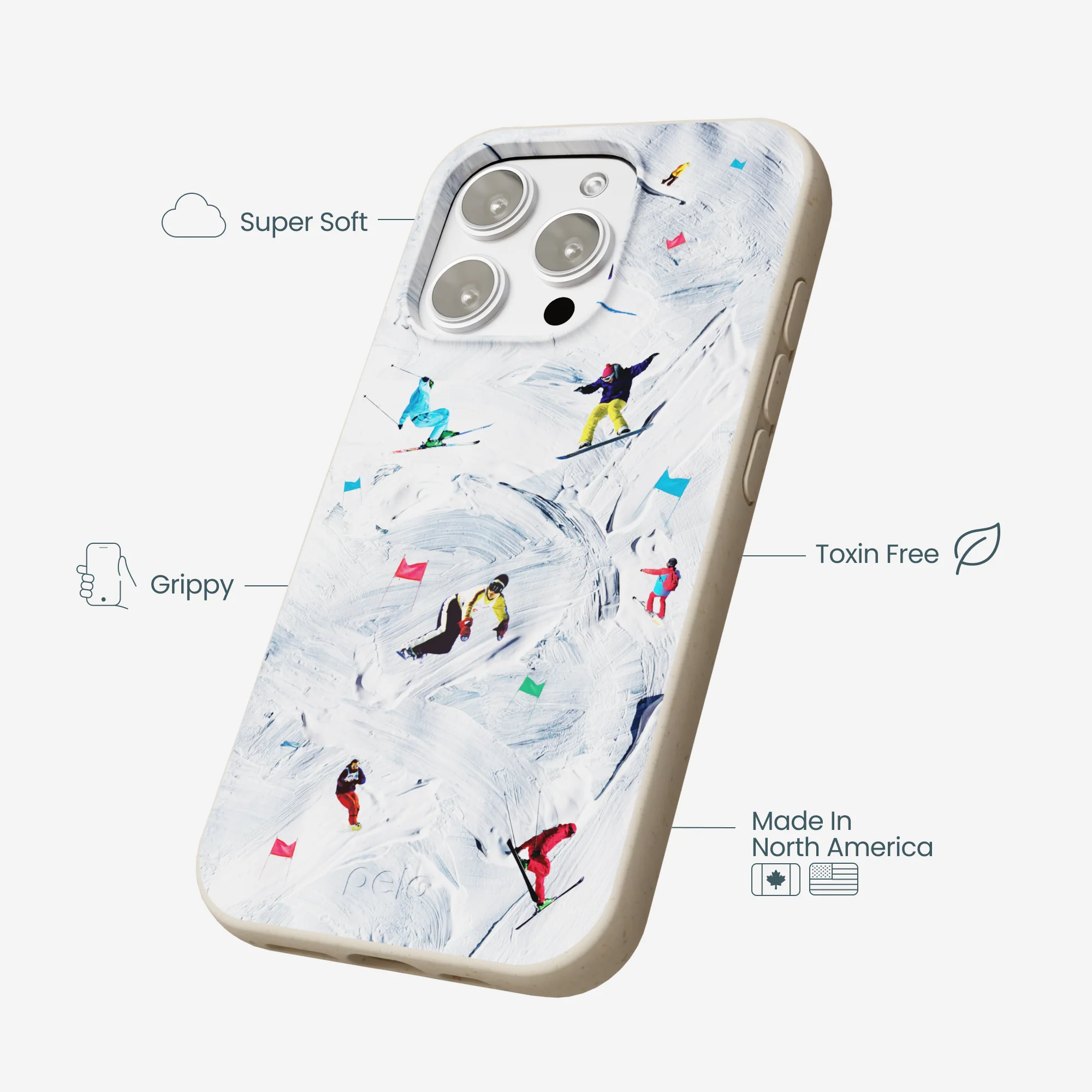 London Fog Fresh Tracks iPhone 16 Pro Max Case - Image 4