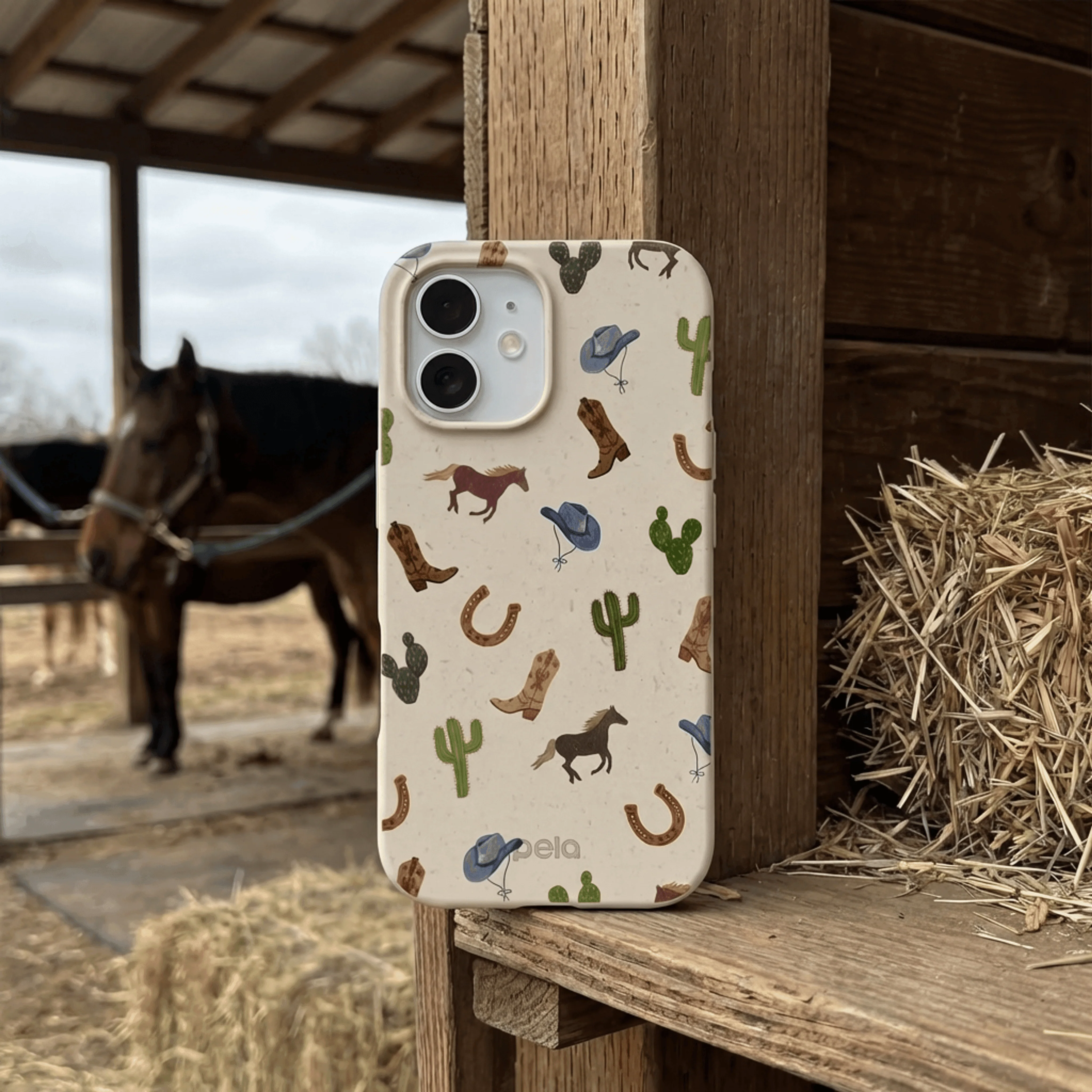 London Fog Giddy Up iPhone 13 Mini Case - Image 2