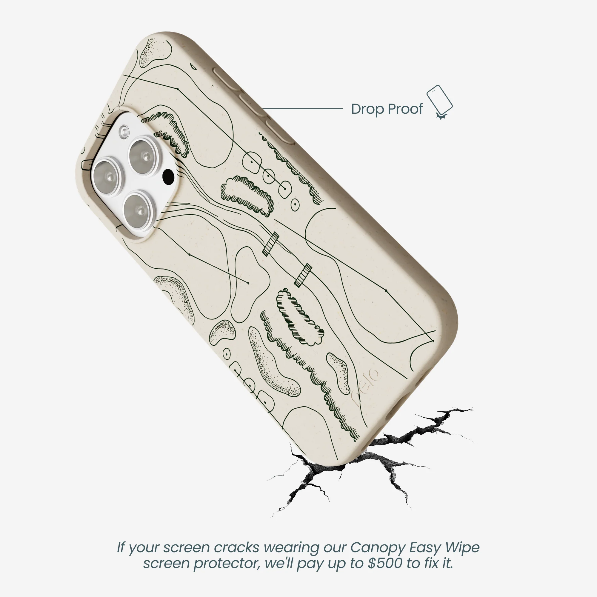 London Fog Golf Course iPhone 16 Pro Max Case - Image 5