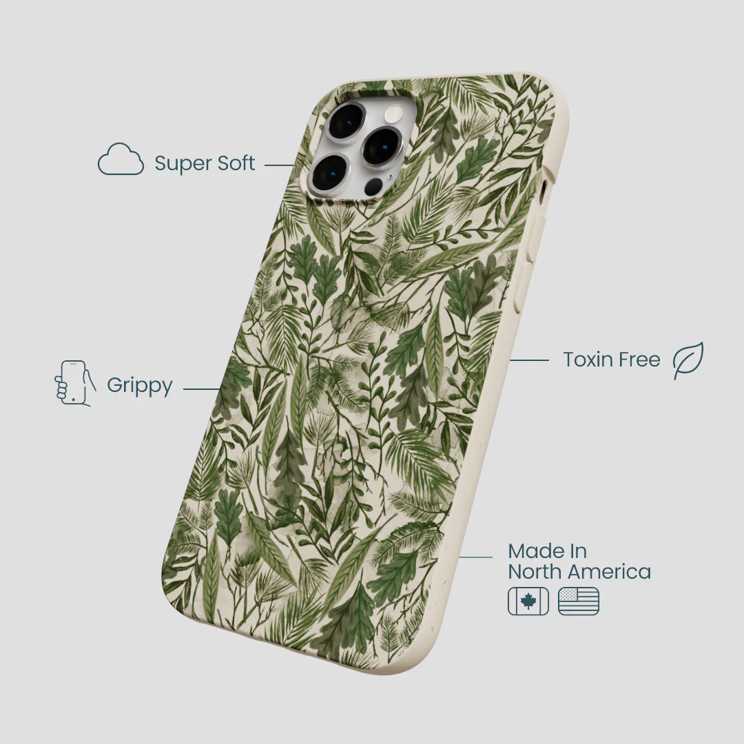 London Fog Leaf Camo iPhone 12 Pro Max Case - Image 4