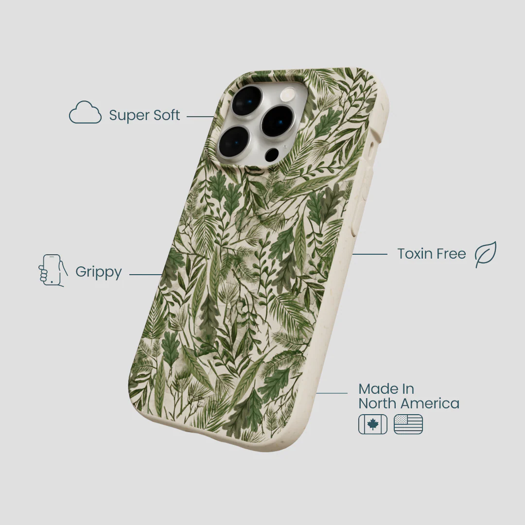 London Fog Leaf Camo iPhone 15 Pro Case - Image 4
