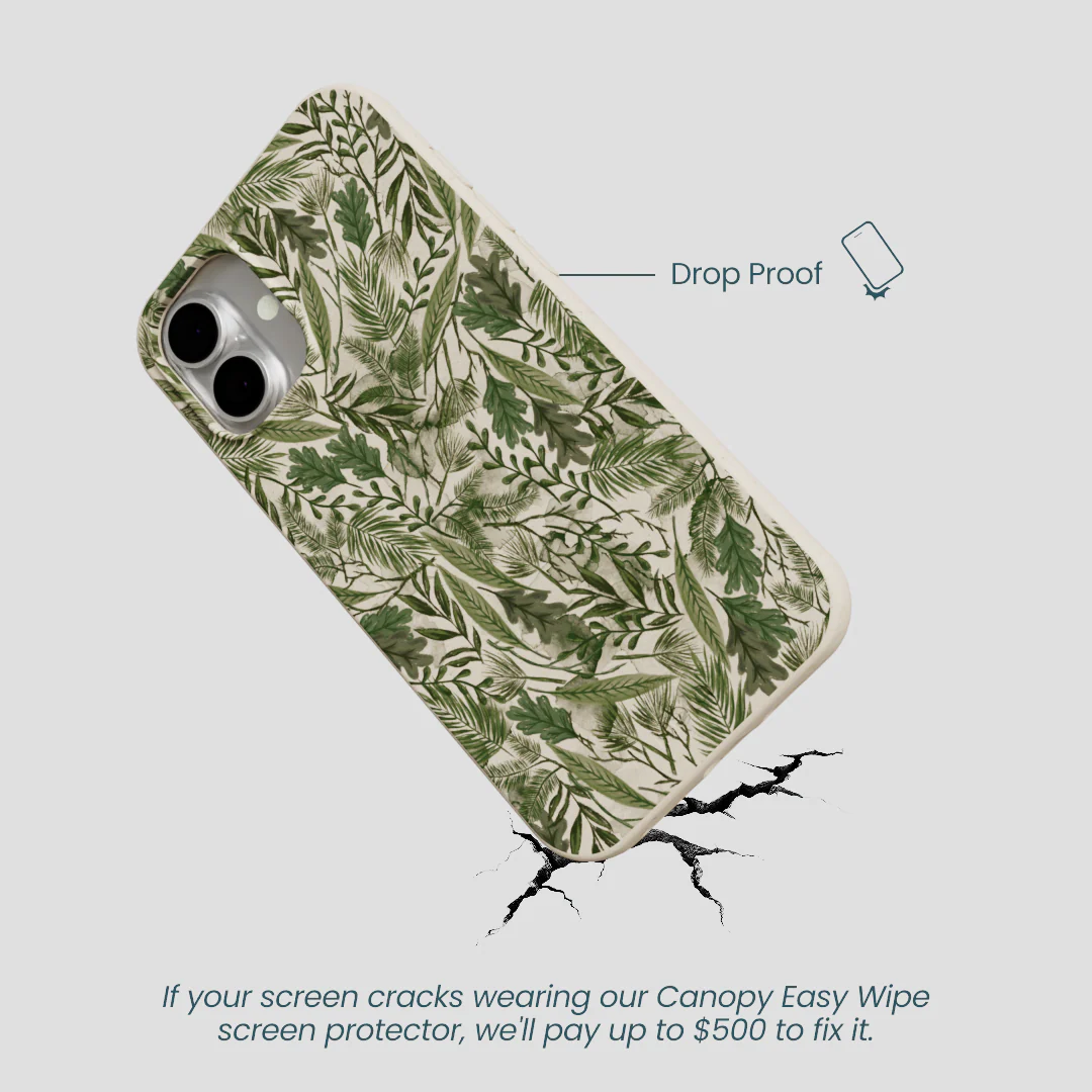 London Fog Leaf Camo iPhone 16 Plus Case - Image 5