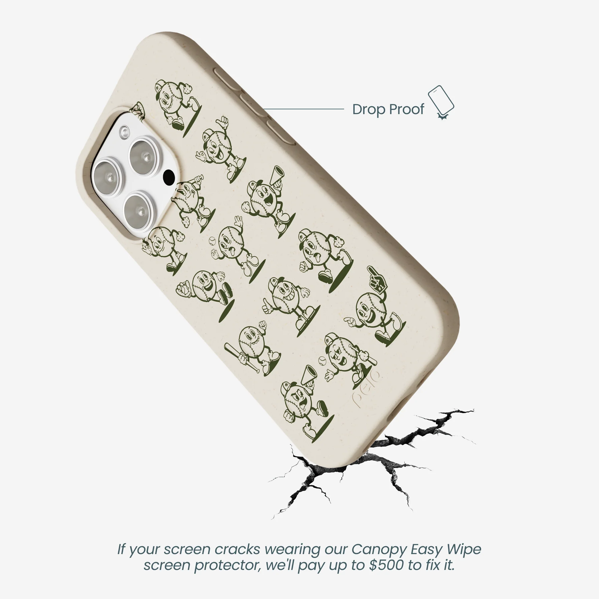 London Fog Lets Play Ball iPhone 16 Pro Max Case - Image 5