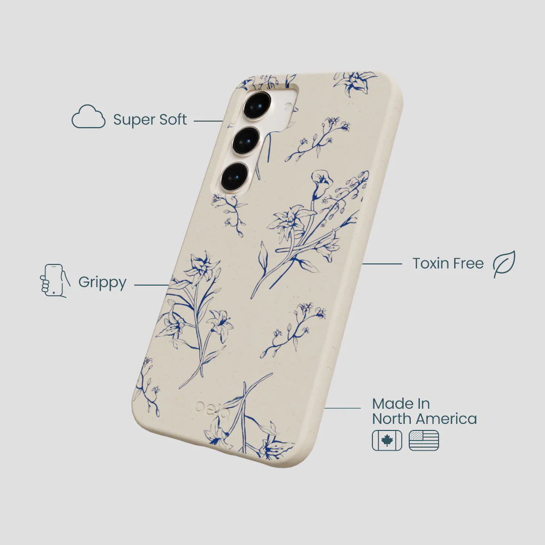 London Fog Lilies Samsung Galaxy S24 Case - Image 3