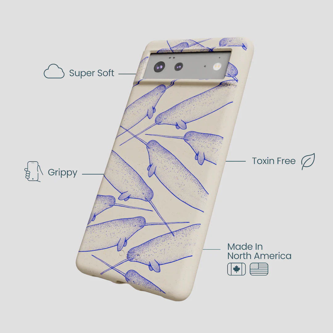 London Fog Magical Narwhal Google Pixel 6a Case - Image 4
