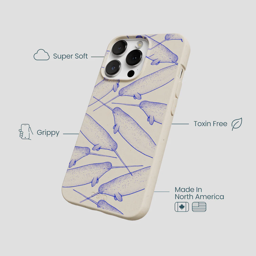 London Fog Magical Narwhal iPhone 13 Pro Case - Image 4