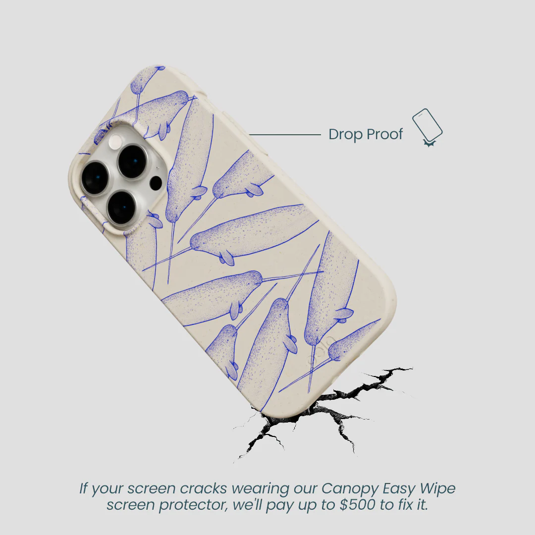 London Fog Magical Narwhal iPhone 14 Pro Case - Image 5