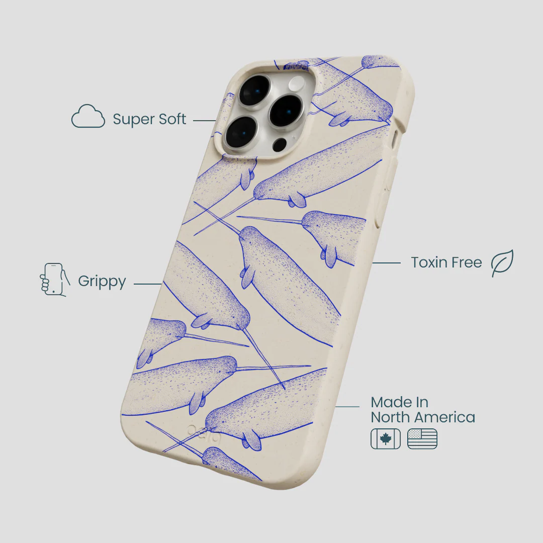 London Fog Magical Narwhal iPhone 15 Pro Max Case - Image 4