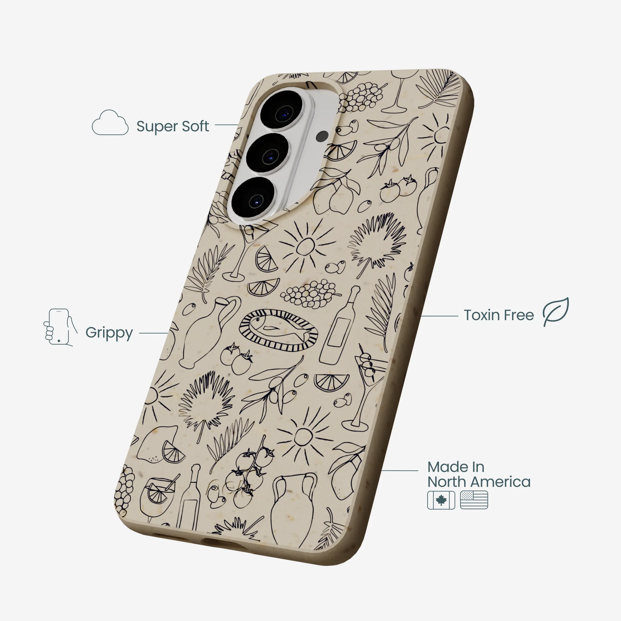 London Fog Mediterranean Moments Samsung Galaxy S26 Case - Image 4