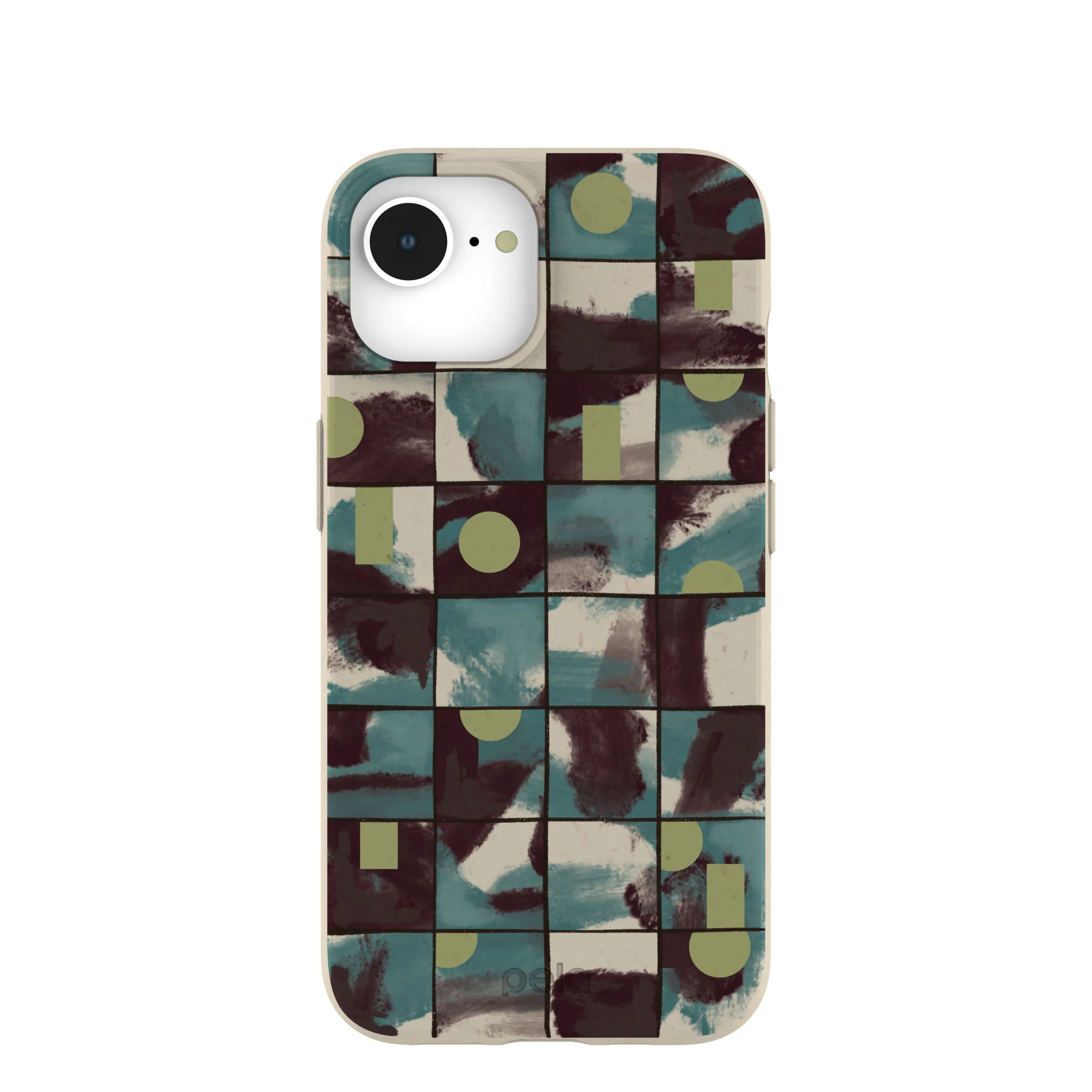 London Fog Mosaic Puzzle iPhone 16e/17e Case