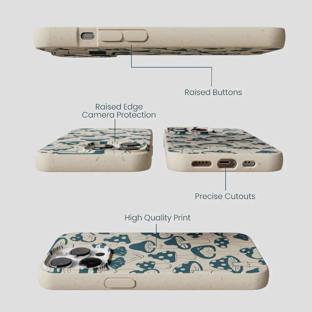 London Fog Mushroom Power iPhone 13 Pro Max Case - Image 2