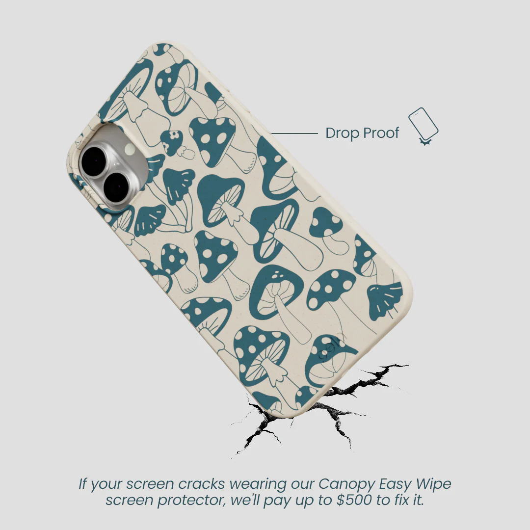 London Fog Mushroom Power iPhone 16 Plus Case - Image 4