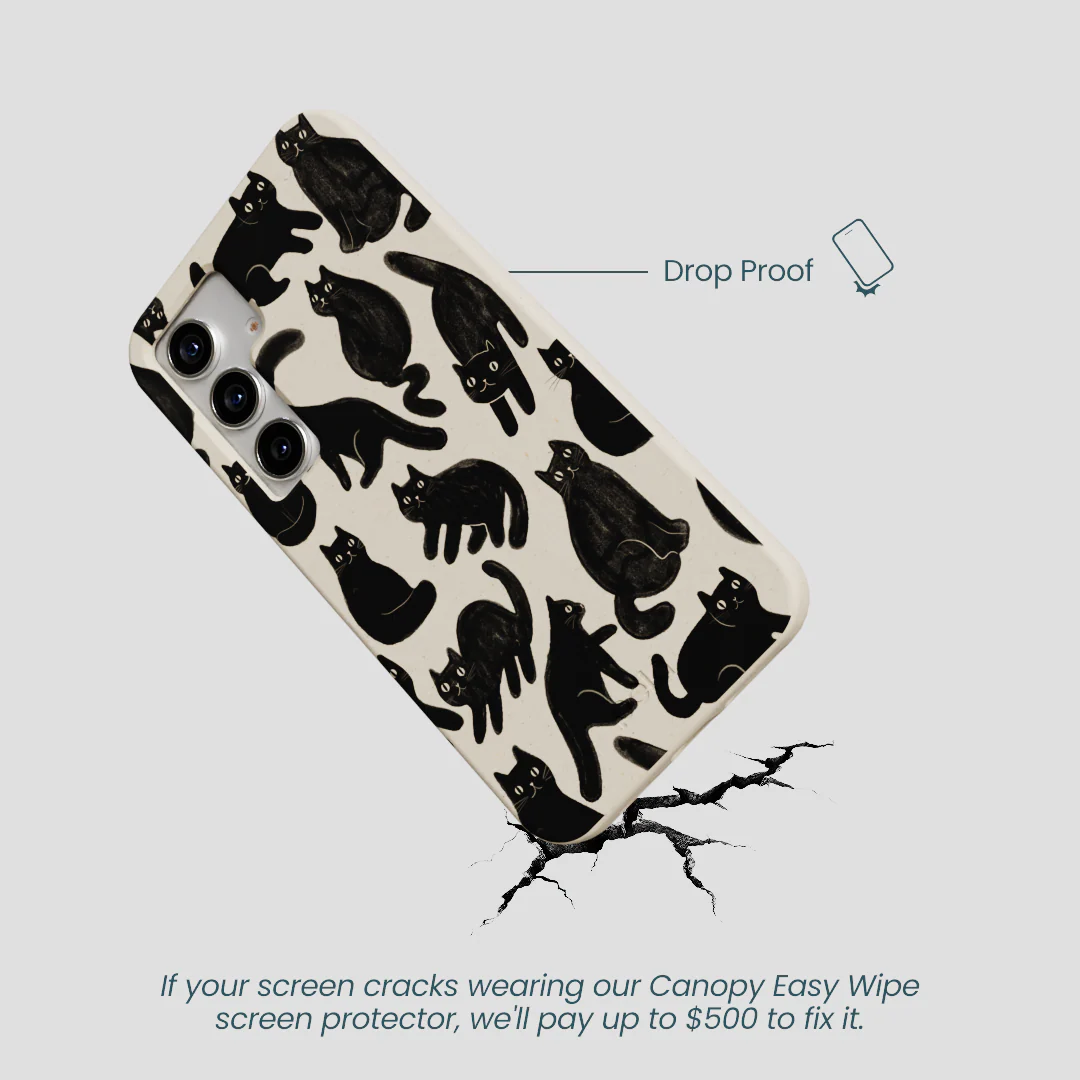 London Fog Night Meowers Samsung Galaxy S25 Case - Image 5