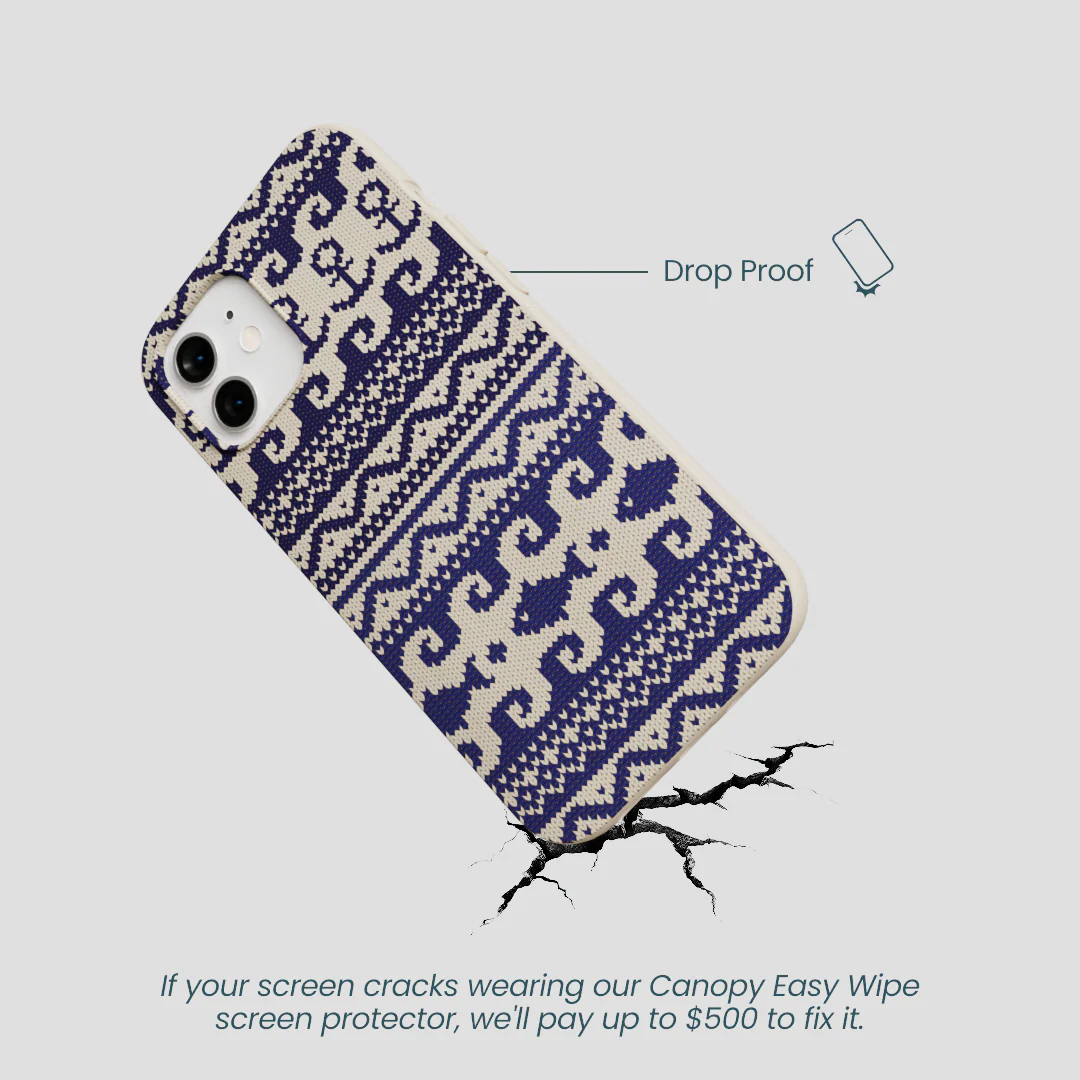 London Fog Ocean Knit iPhone 12/ iPhone 12 Pro Case - Image 5