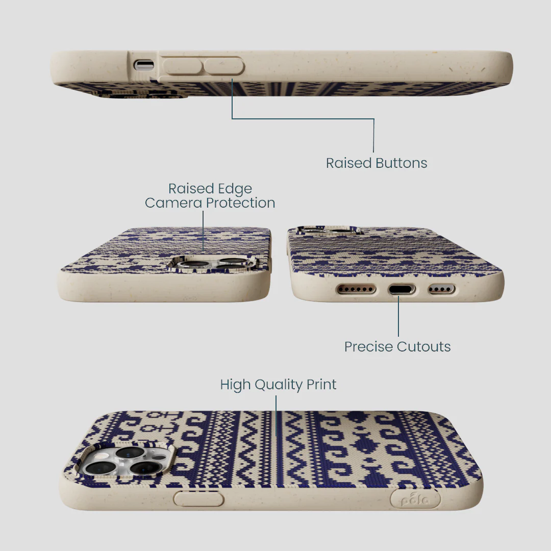 London Fog Ocean Knit iPhone 12 Pro Max Case - Image 3