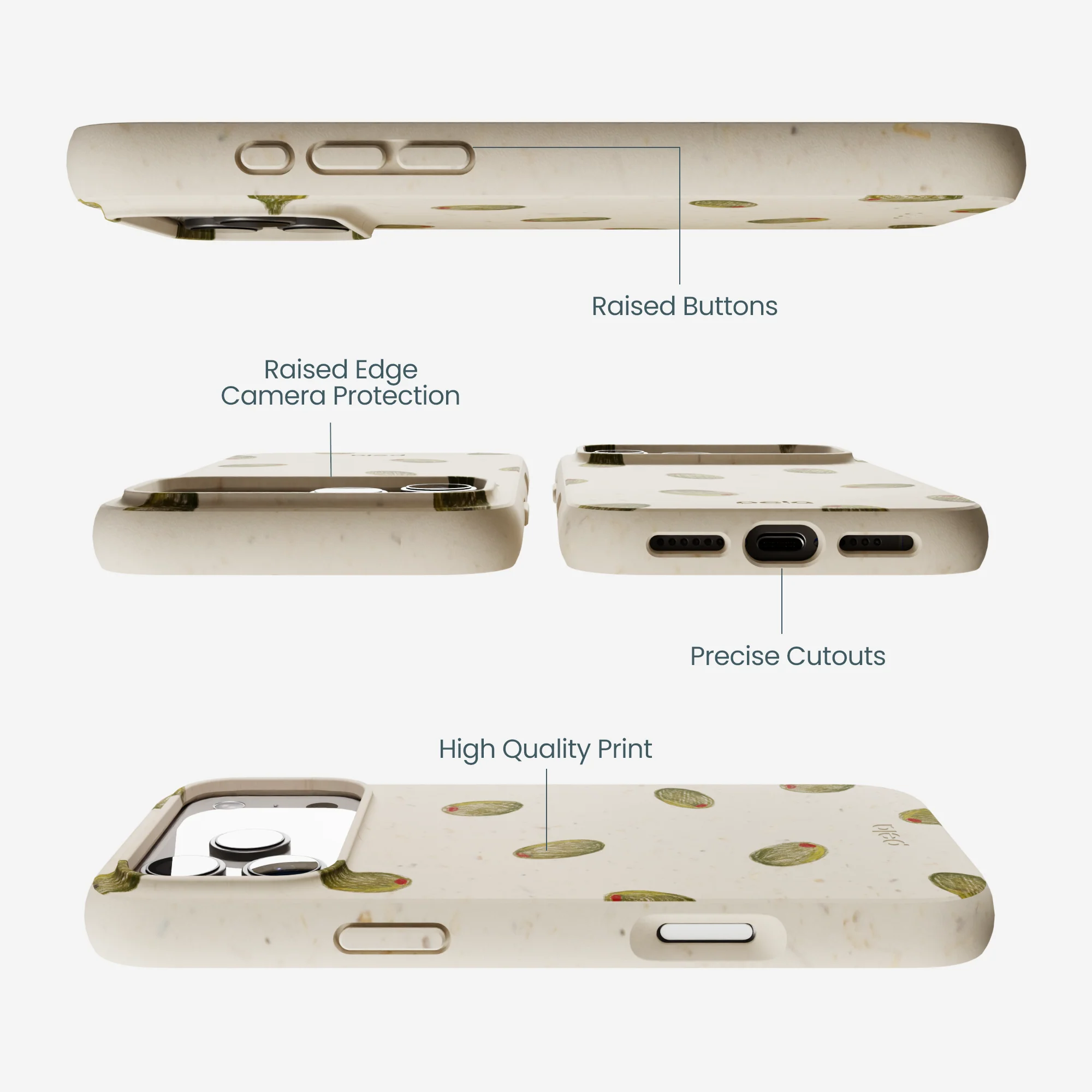 London Fog Olive Party iPhone 17 Pro Max Case - Image 3