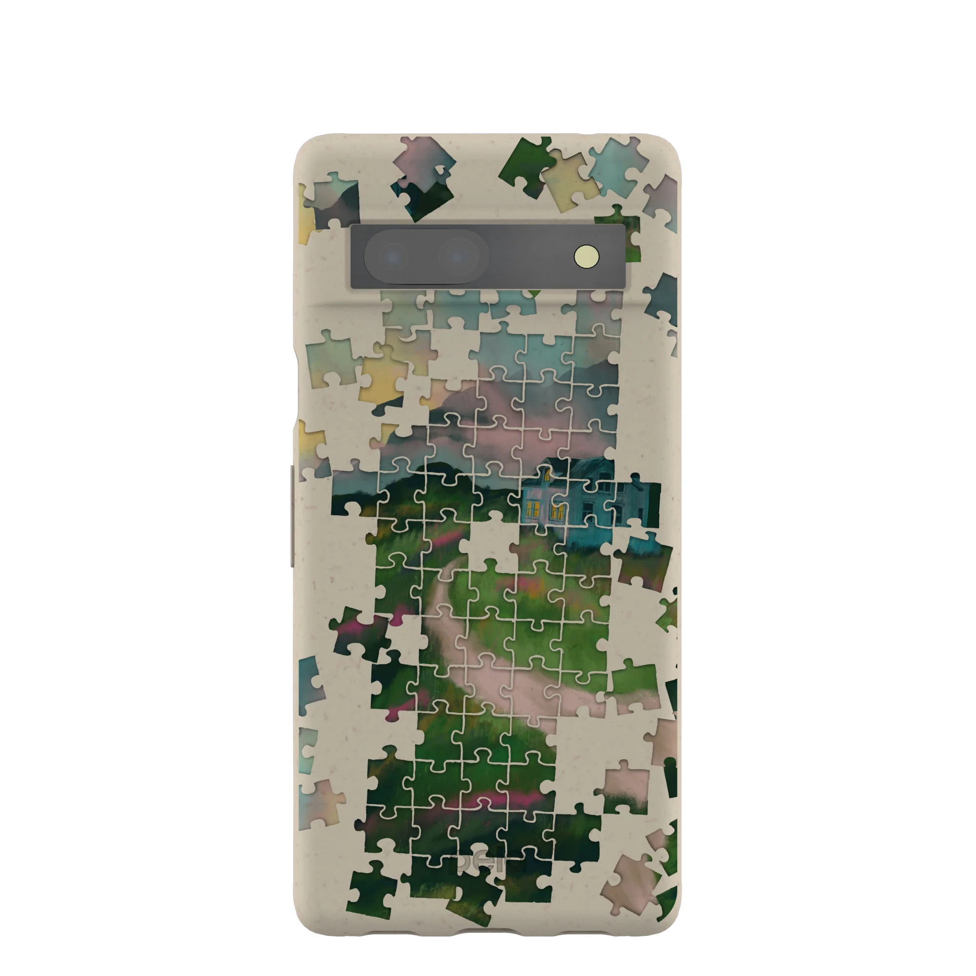 London Fog Peaceful Puzzle Google Pixel 7a Case