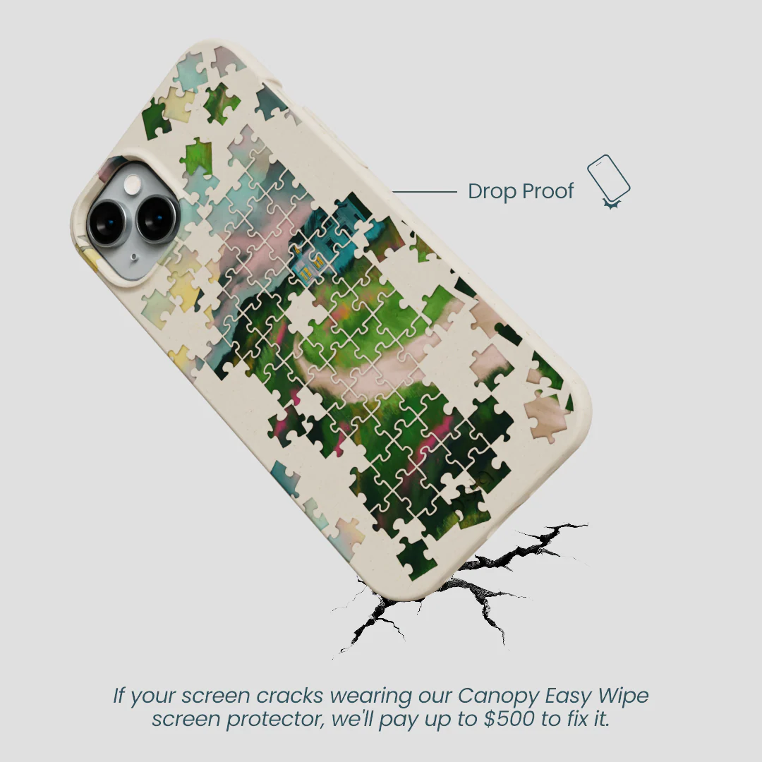 London Fog Peaceful Puzzle iPhone 15 Plus Case - Image 5