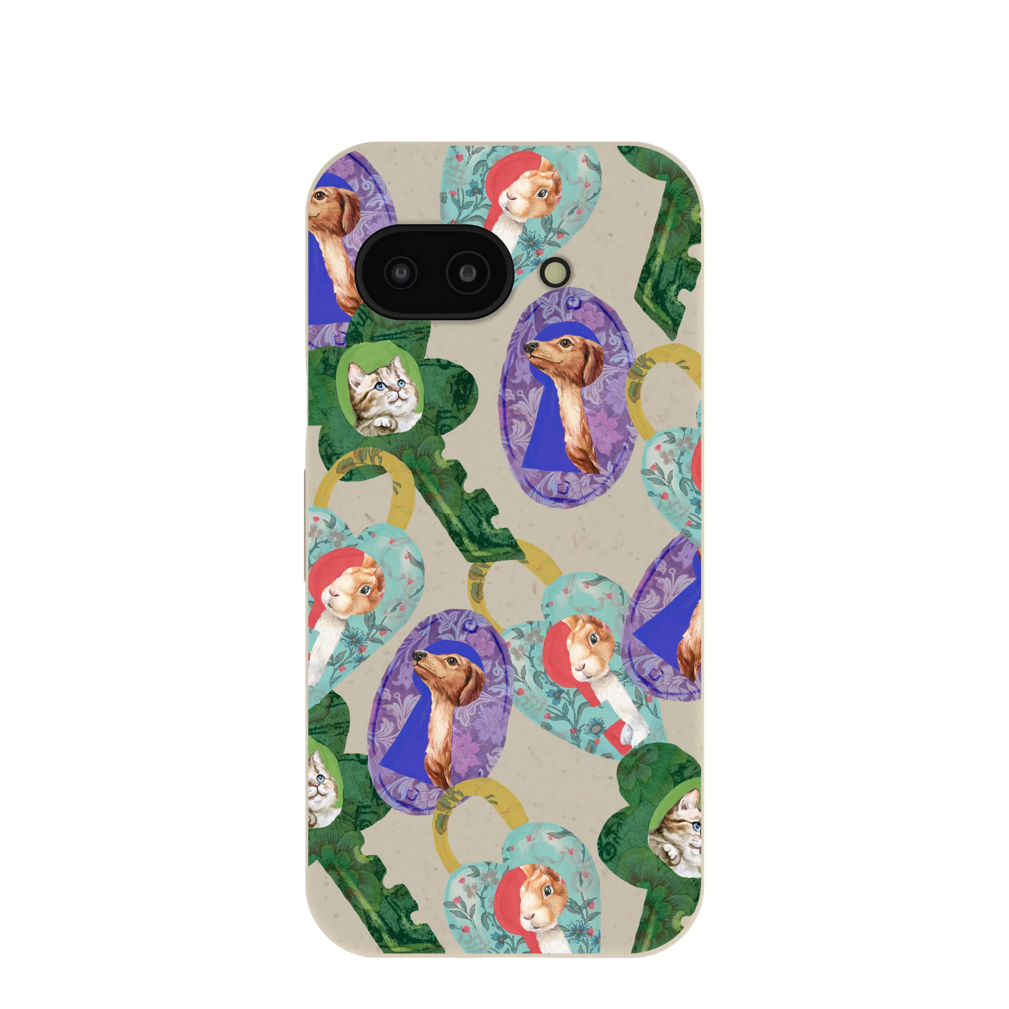 London Fog Pet Locket Google Pixel 9a Case