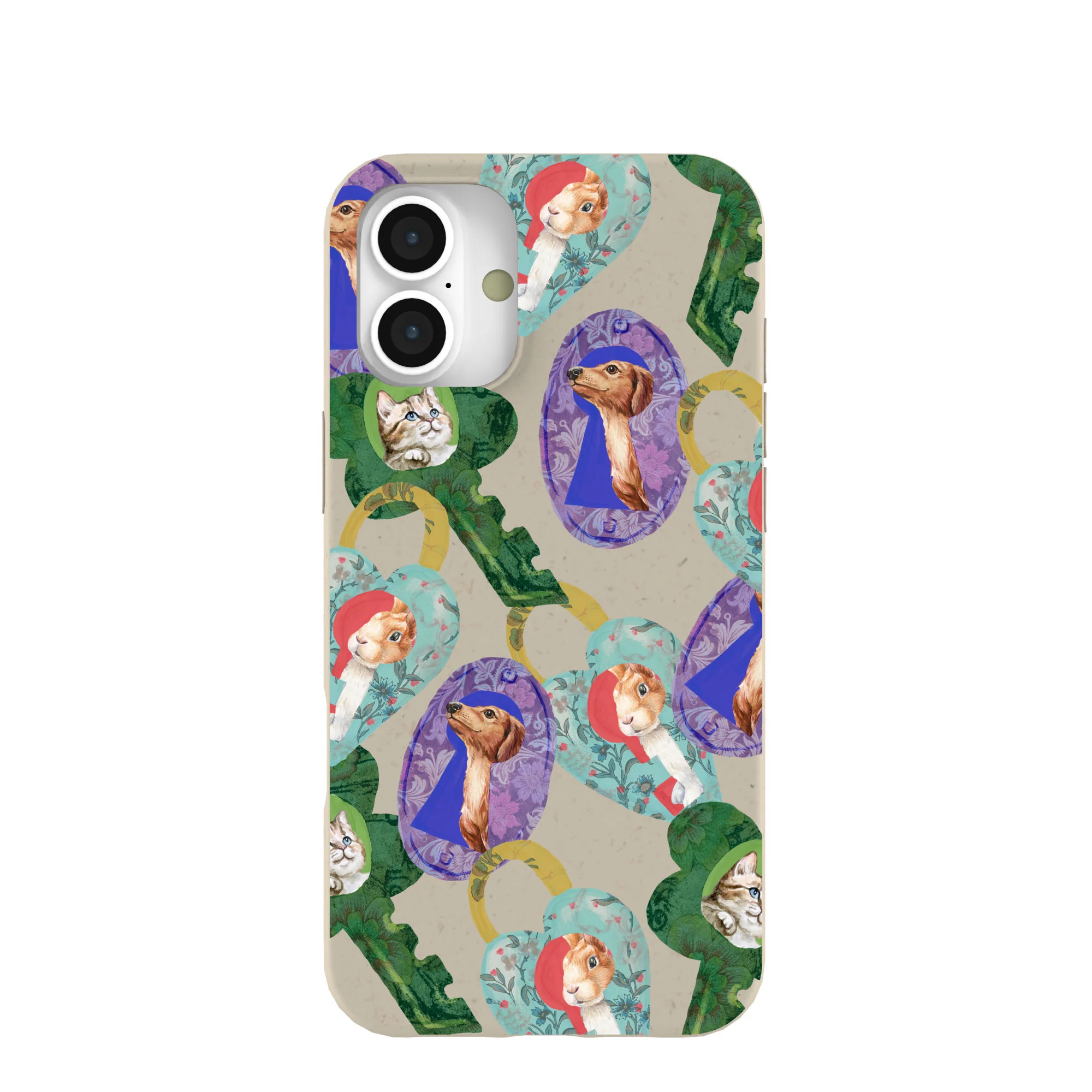 London Fog Pet Locket iPhone 16 Plus Case