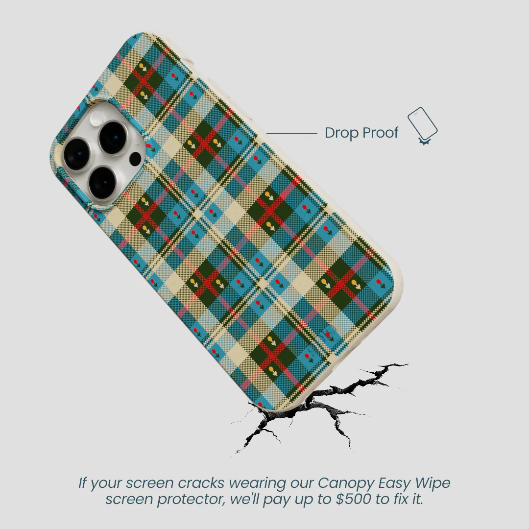 London Fog Plaid Picnic iPhone 14 Pro Max Case - Image 5