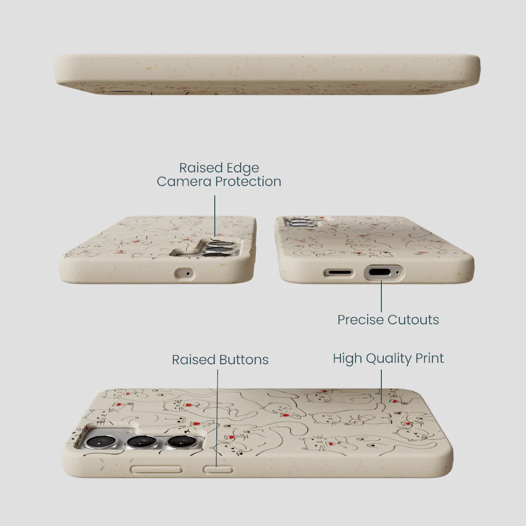 London Fog Purr and Pour Samsung Galaxy S25+(Plus) Case - Image 3