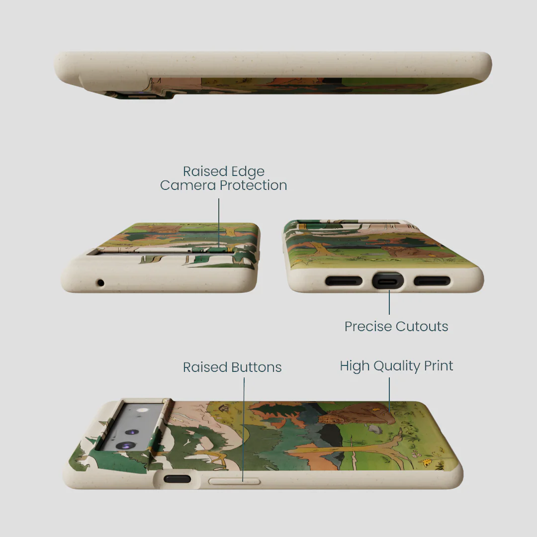 London Fog Rocky Bear Google Pixel 6a Case - Image 3