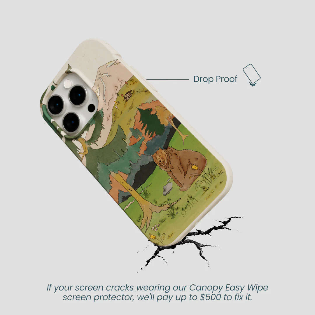 London Fog Rocky Bear iPhone 15 Pro Case - Image 5