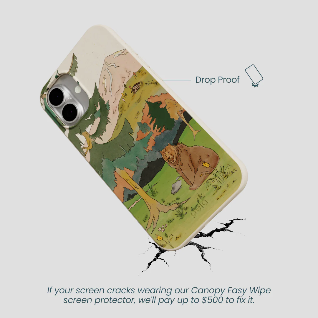 London Fog Rocky Bear iPhone 16 Plus Case - Image 5