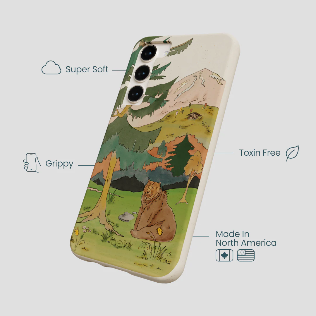 London Fog Rocky Bear Samsung Galaxy S23+(Plus) Case - Image 4