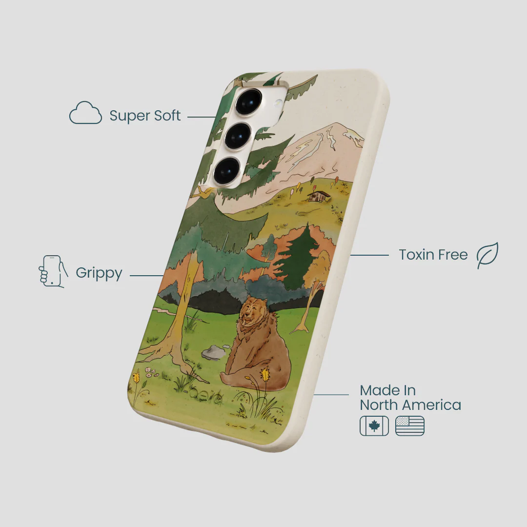 London Fog Rocky Bear Samsung Galaxy S24 Case - Image 4