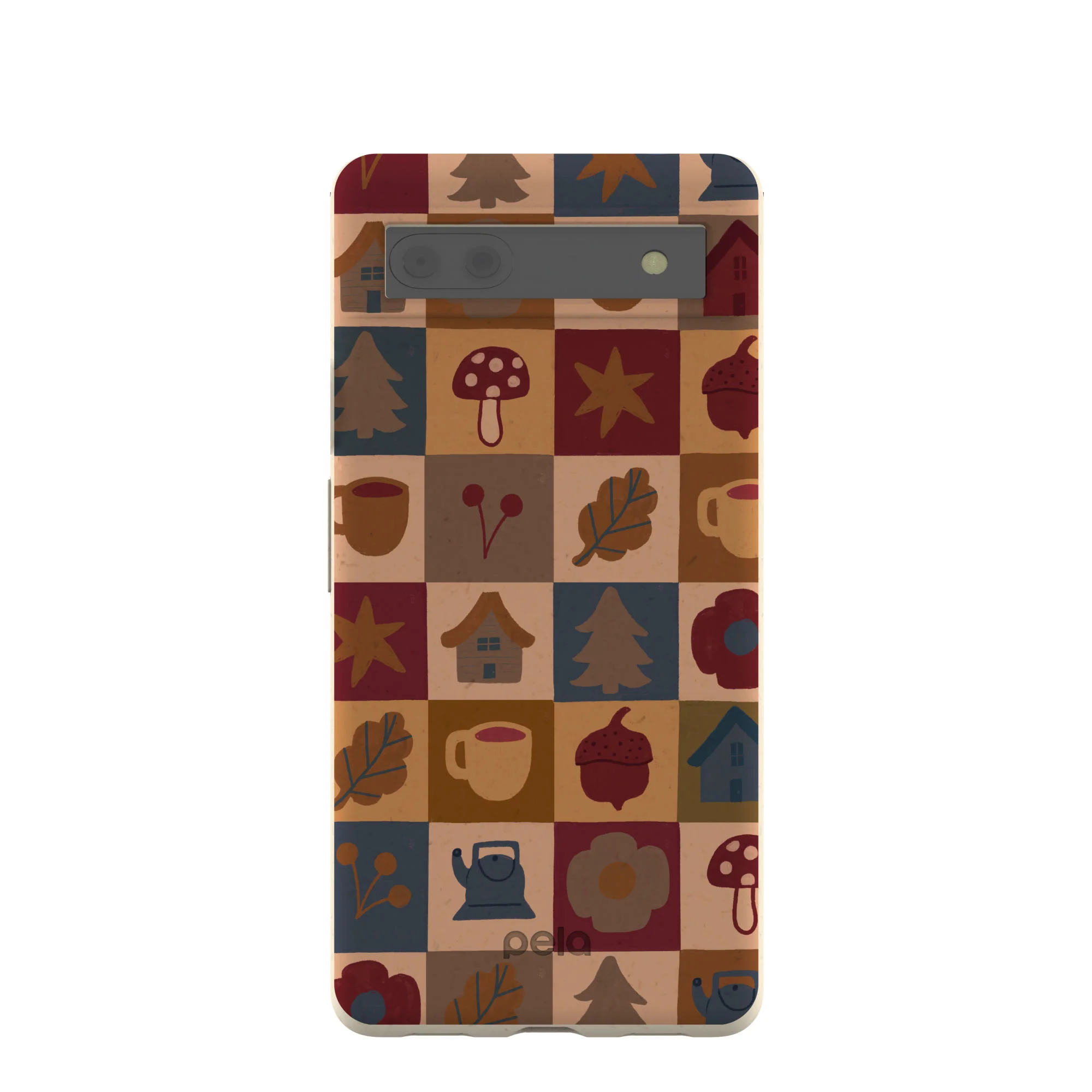 London Fog Rustic Grid Google Pixel 6a Case