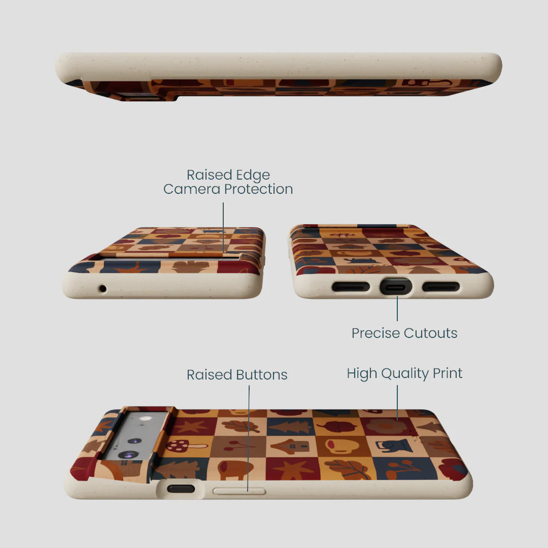 London Fog Rustic Grid Google Pixel 6a Case - Image 3
