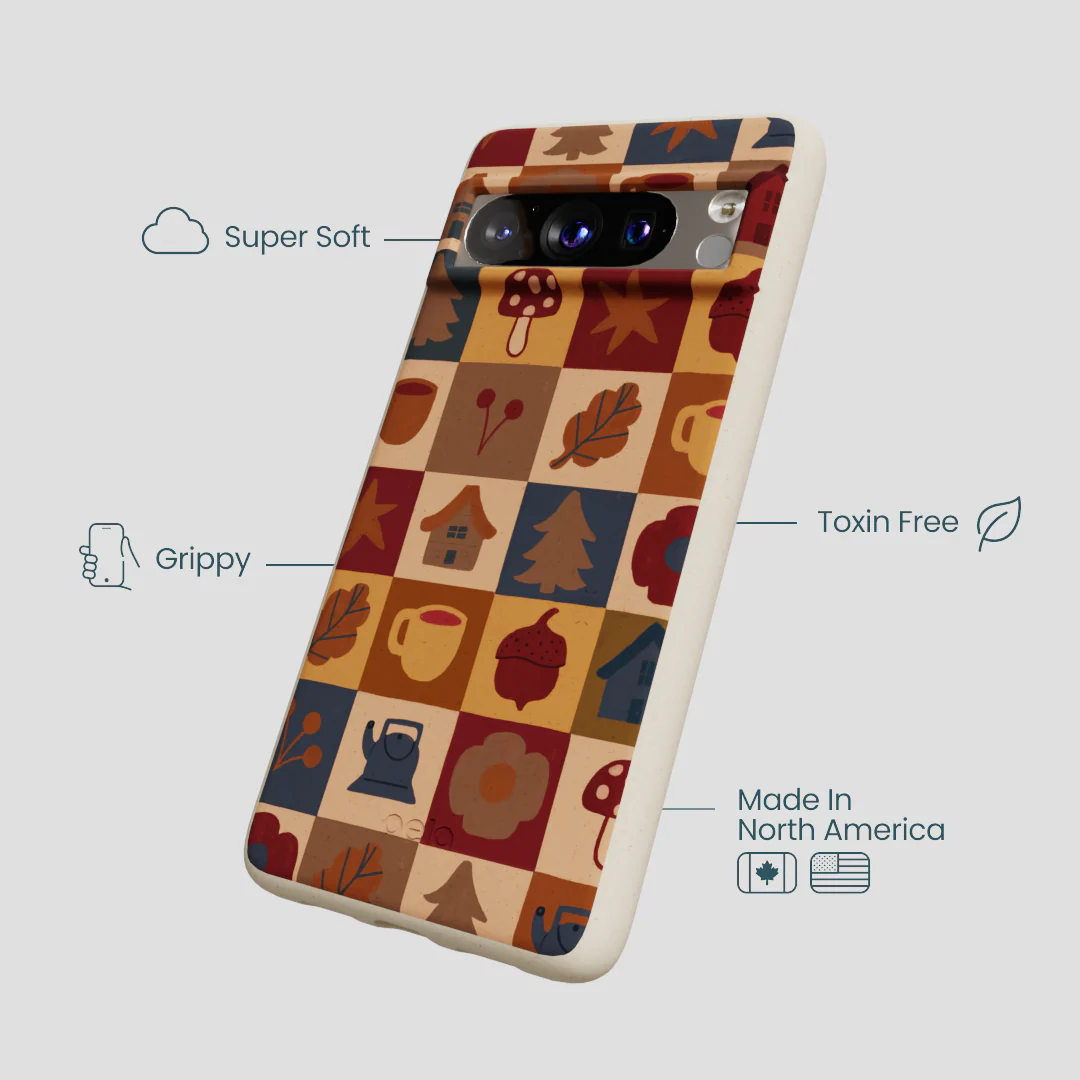 London Fog Rustic Grid Google Pixel 8 Pro Case - Image 4